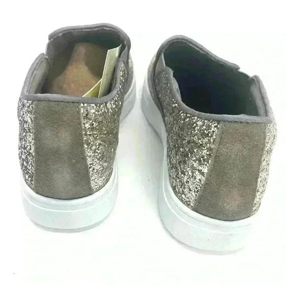 Joy and Mario Silver sparkle Espadrilles NWT EU 37.5 US 7 - Picture 6 of 8